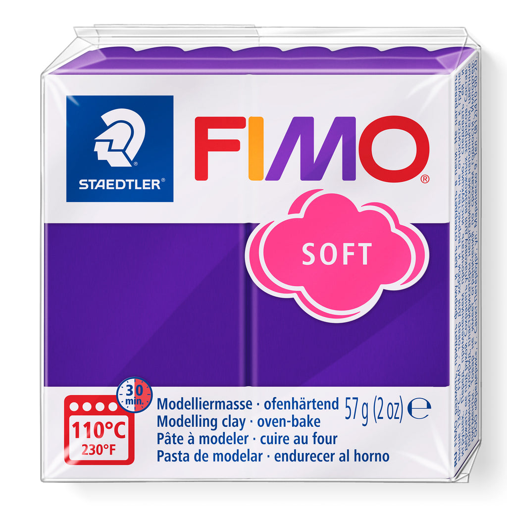 FIMO® SOFT, 57 g, stort farveudvalg – klik på billedet for at se alle farver