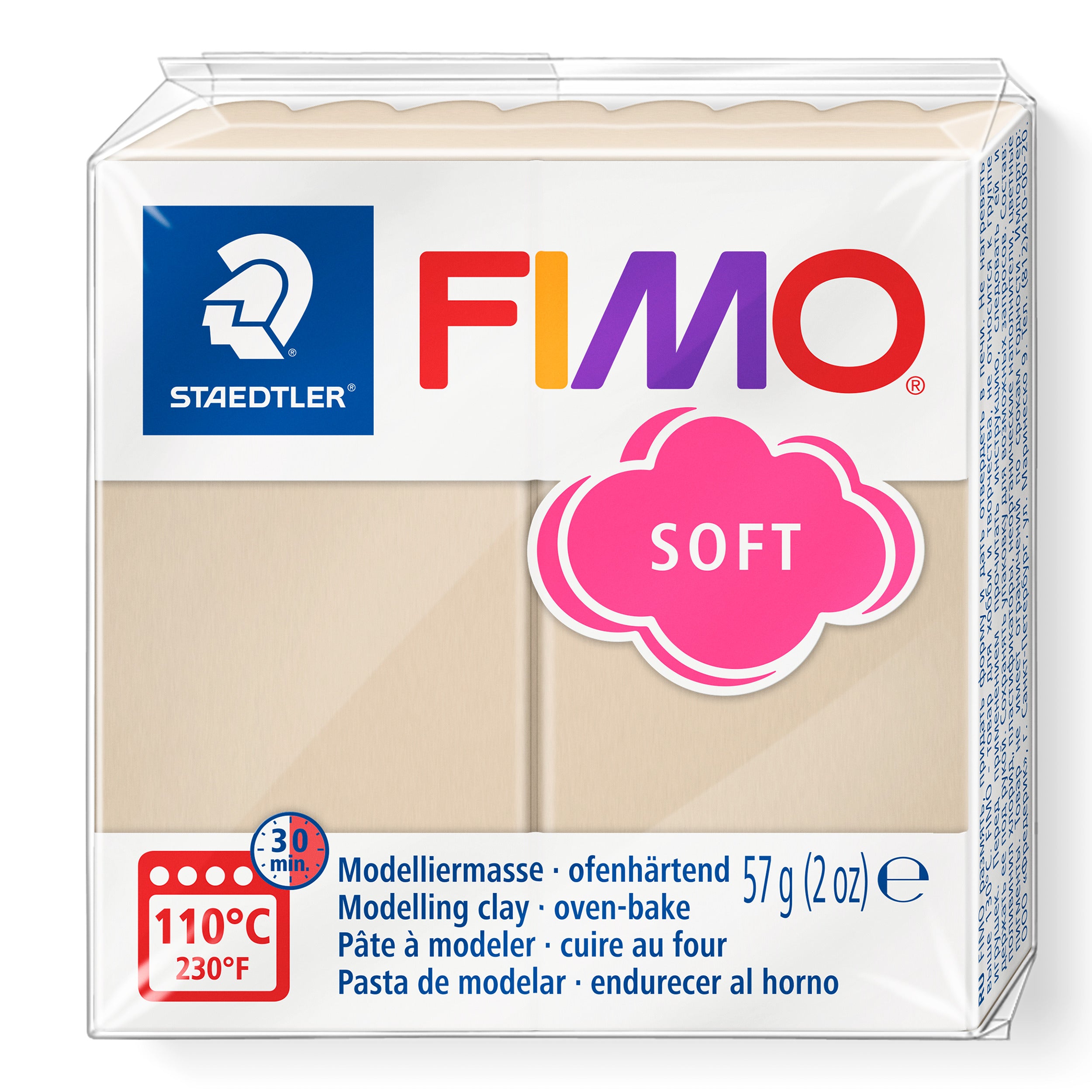 FIMO® SOFT, 57 g, stort farveudvalg – klik på billedet for at se alle farver