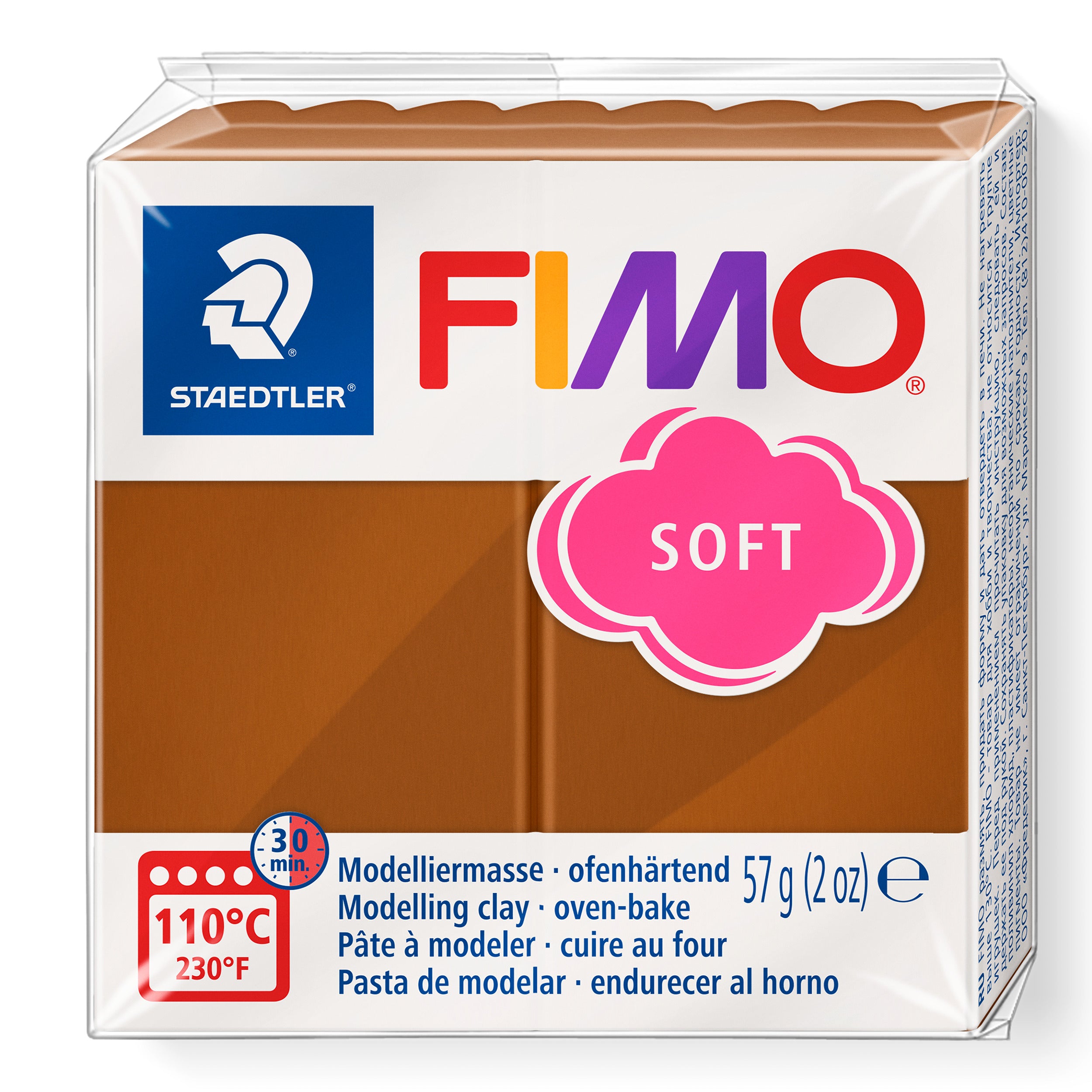 FIMO® SOFT, 57 g, stort farveudvalg – klik på billedet for at se alle farver