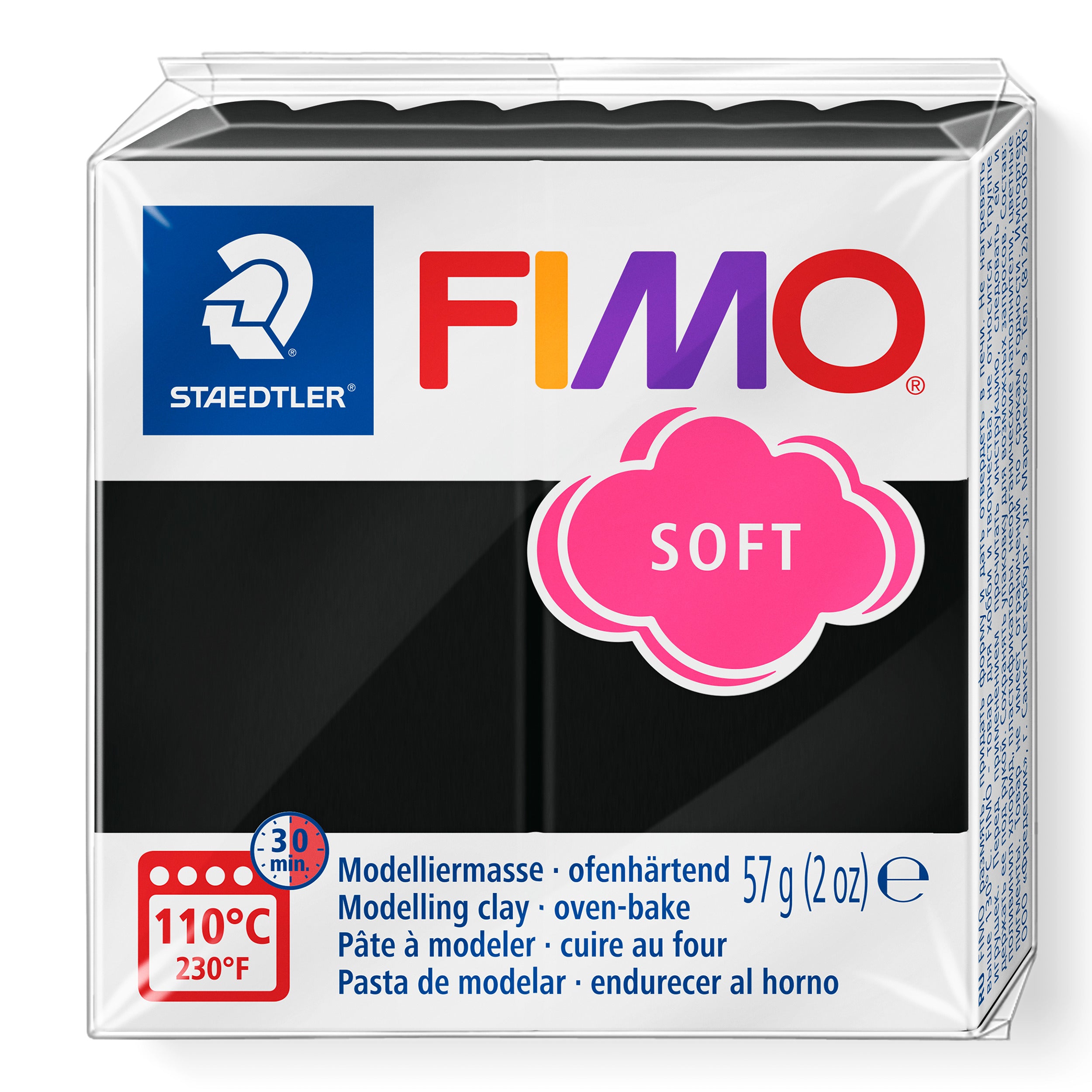 FIMO® SOFT, 57 g, stort farveudvalg – klik på billedet for at se alle farver