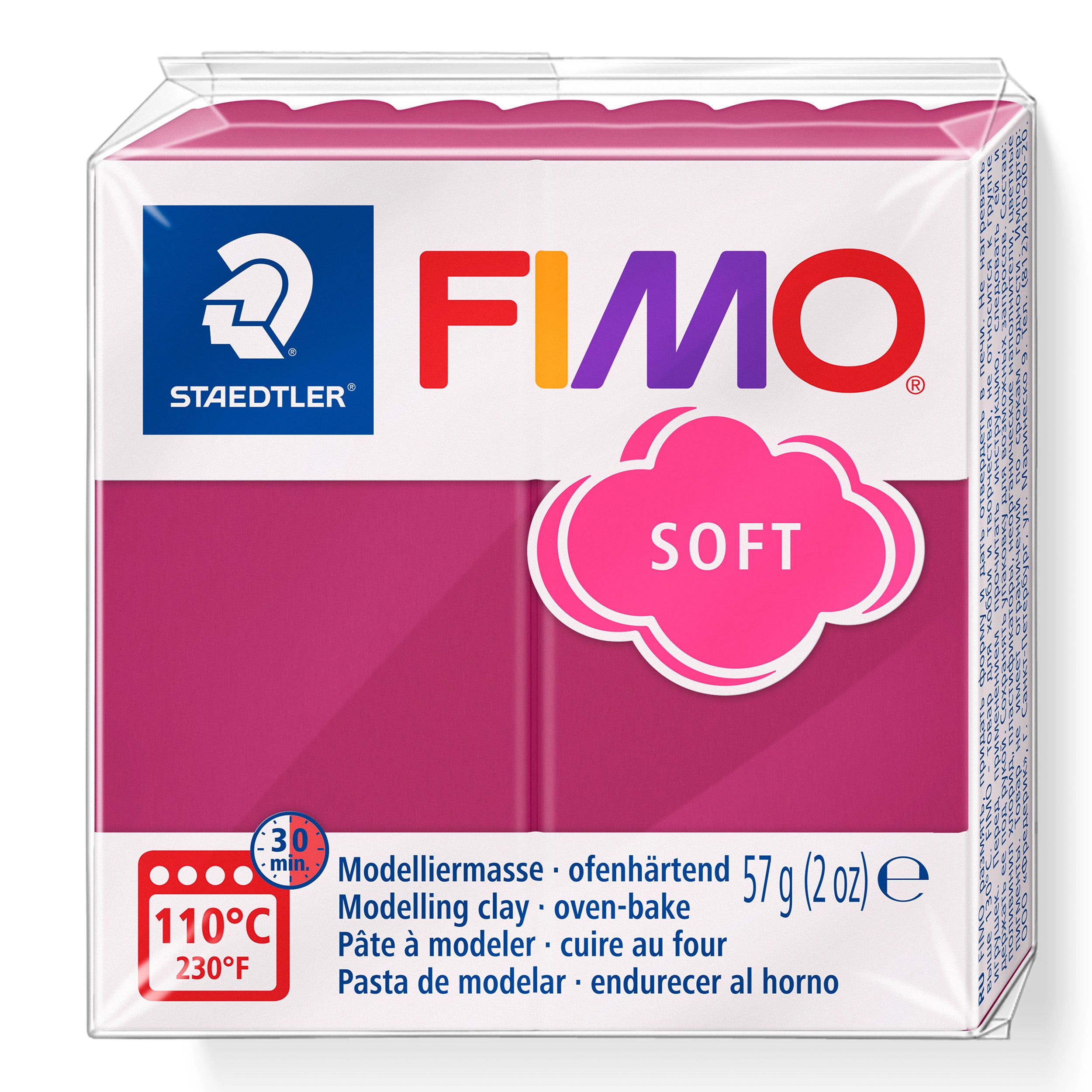 FIMO® SOFT, 57 g, stort farveudvalg – klik på billedet for at se alle farver