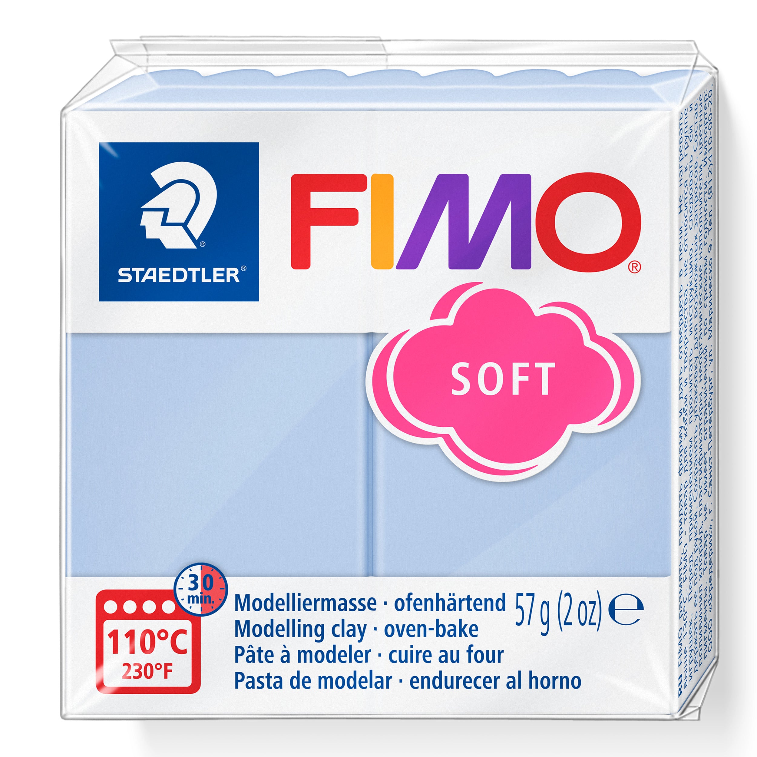 FIMO® SOFT, 57 g, stort farveudvalg – klik på billedet for at se alle farver