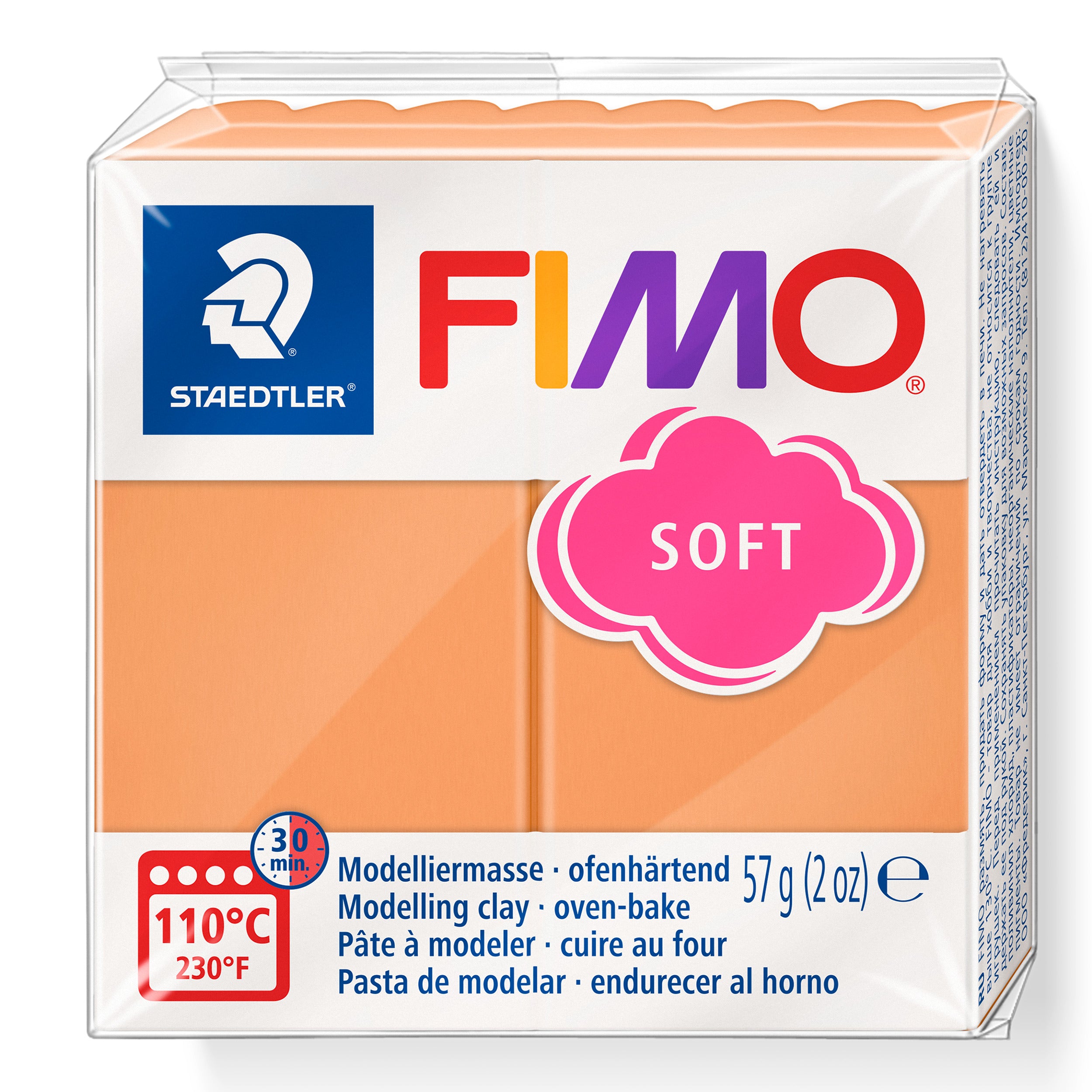 FIMO® SOFT, 57 g, stort farveudvalg – klik på billedet for at se alle farver
