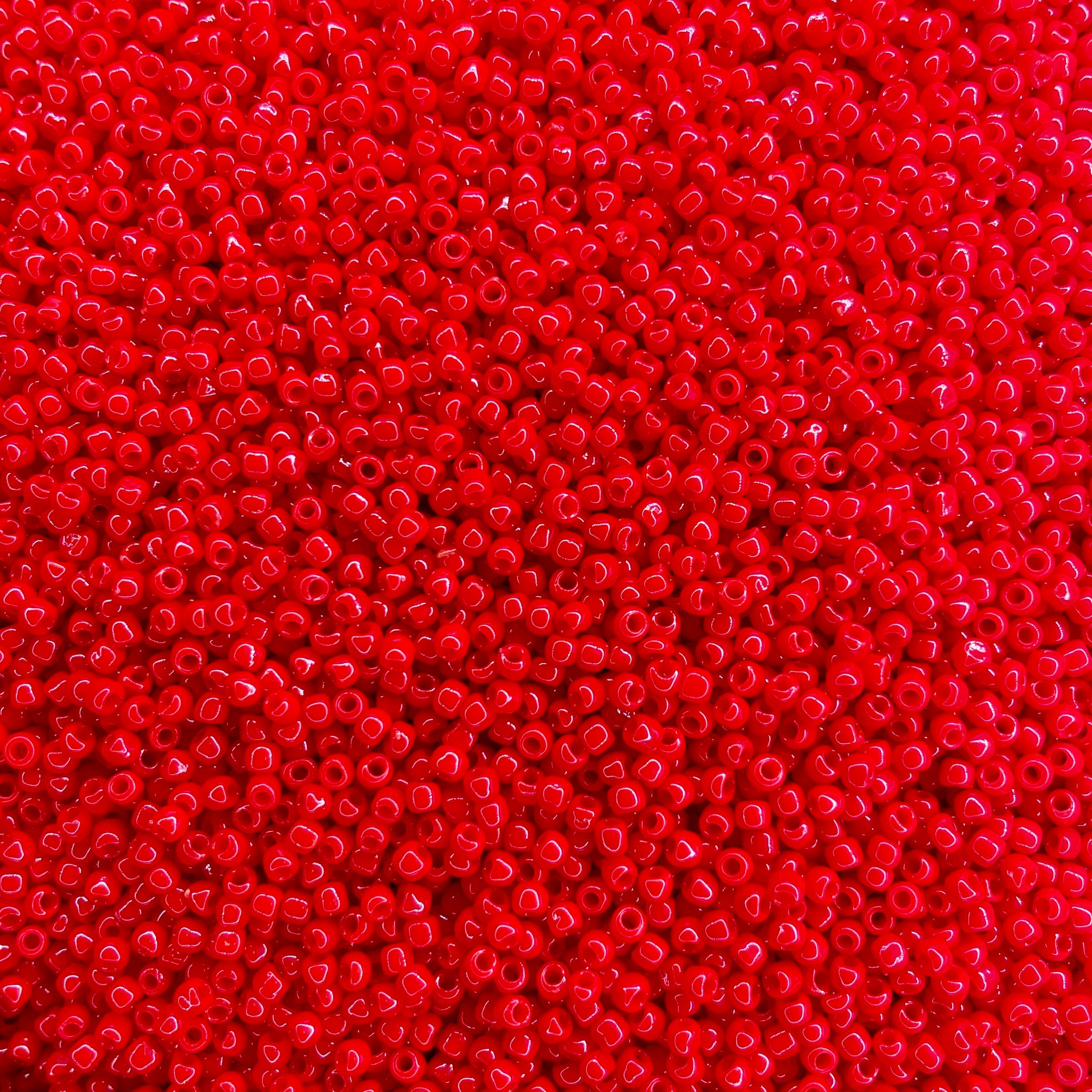 Toho glasperler, round, 11/0, Opaque, 50 gram, klik for at se alle farver