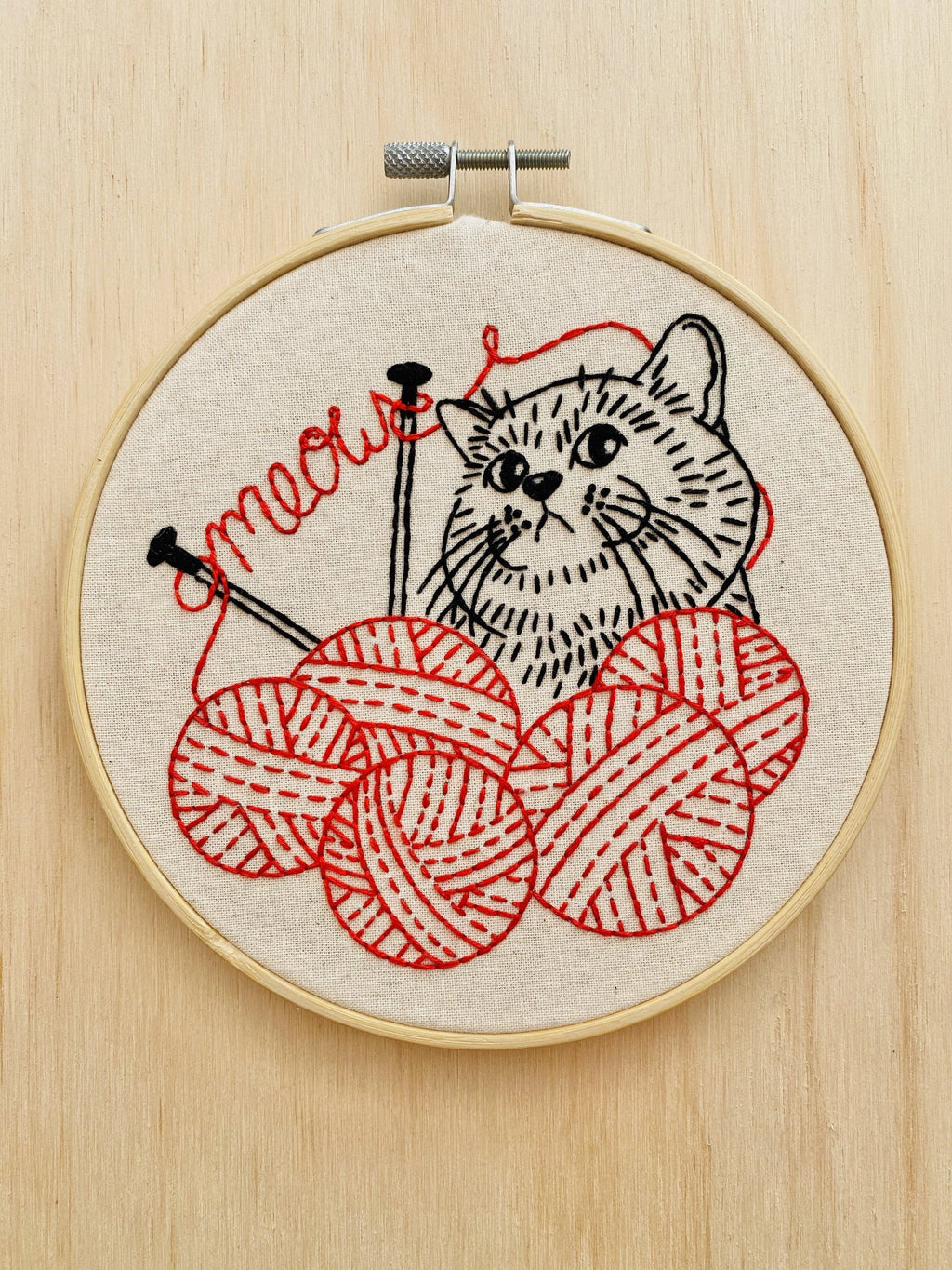 Broderisæt – Strikkemis