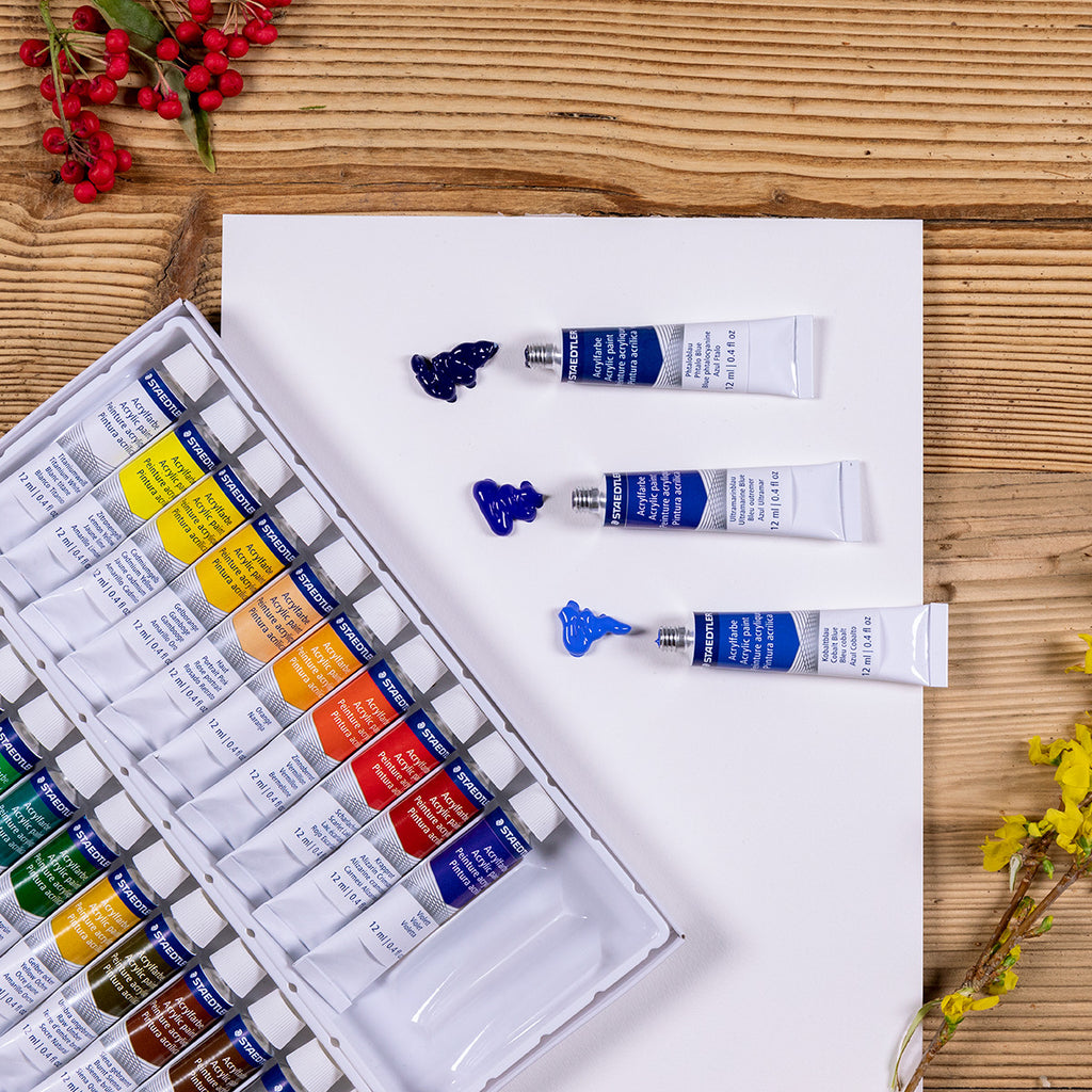 Akrylmaling, 24 farver