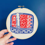 Broderisæt – Sardiner