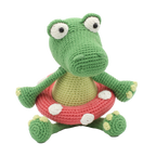 Hæklekit – Klaas Krokodille