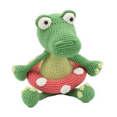 Hæklekit – Klaas Krokodille