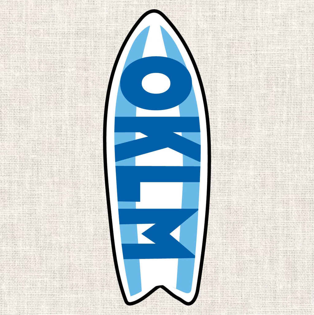 Broderikit – Surfbræt
