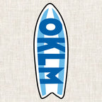 Broderikit – Surfbræt