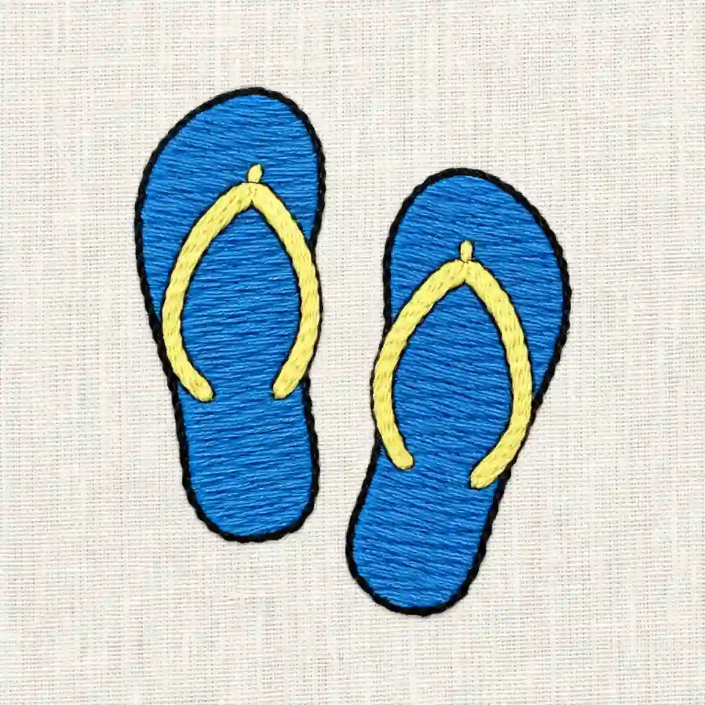 Broderikit – Sandaler