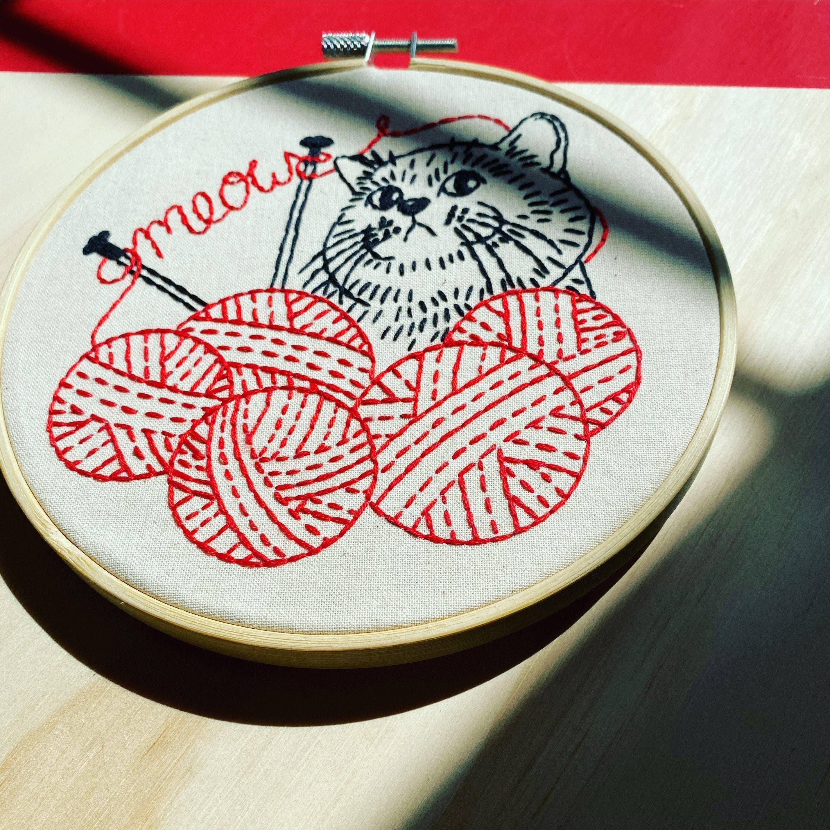 Broderisæt – Strikkemis