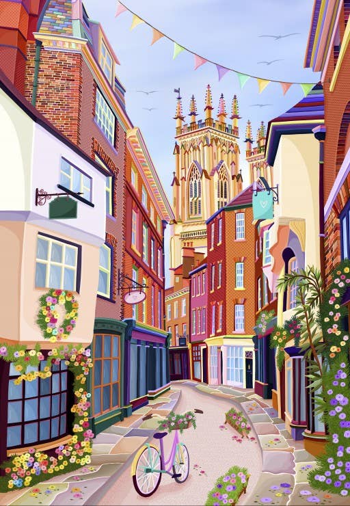 York Petergate – 1000 brikker