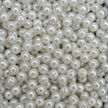 Tjekkiske glasperler, 6 mm, 170 gram