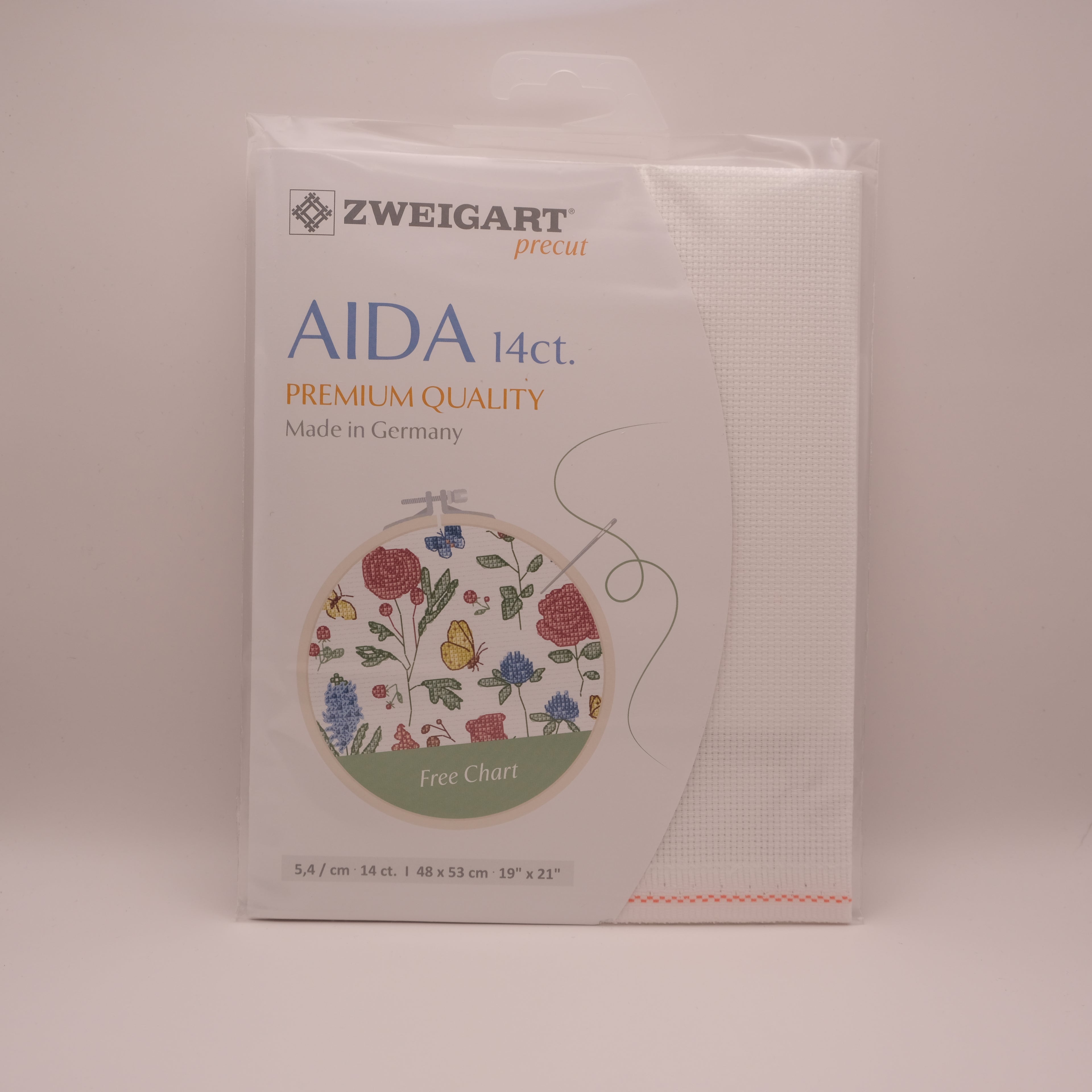 Aida 14 CT, 48 × 53 cm