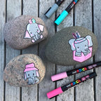 POSCA PC-3M Soft – sæt med 8 bløde farver
