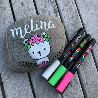 POSCA PC-3M Pastel – sæt med 8 pastelfarver