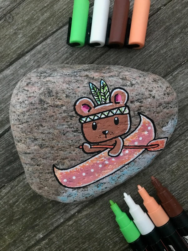 POSCA PC-3M Pastel – sæt med 8 pastelfarver