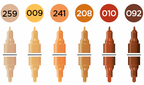 Molotow ONE4ALL Acrylic Twin – Wood Sæt med 6 farver