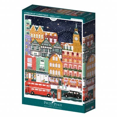 Jul i London – 1000 brikker