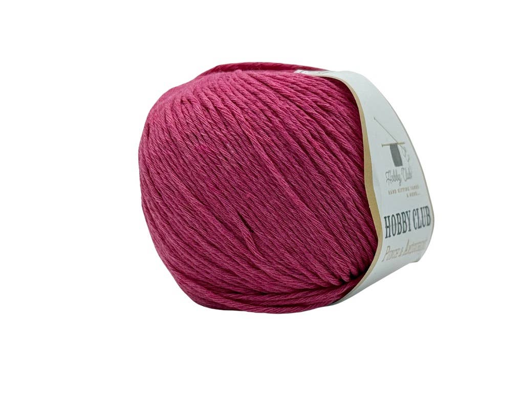 Babyvenligt bomuldsgarn, 50 g, 100 % bomuld