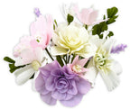 DIY-sæt Kreppapir Blomster "Lilla"