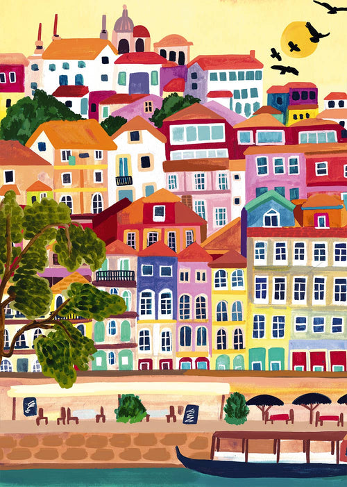 1000 brikkers puslespil – Porto, Portugal