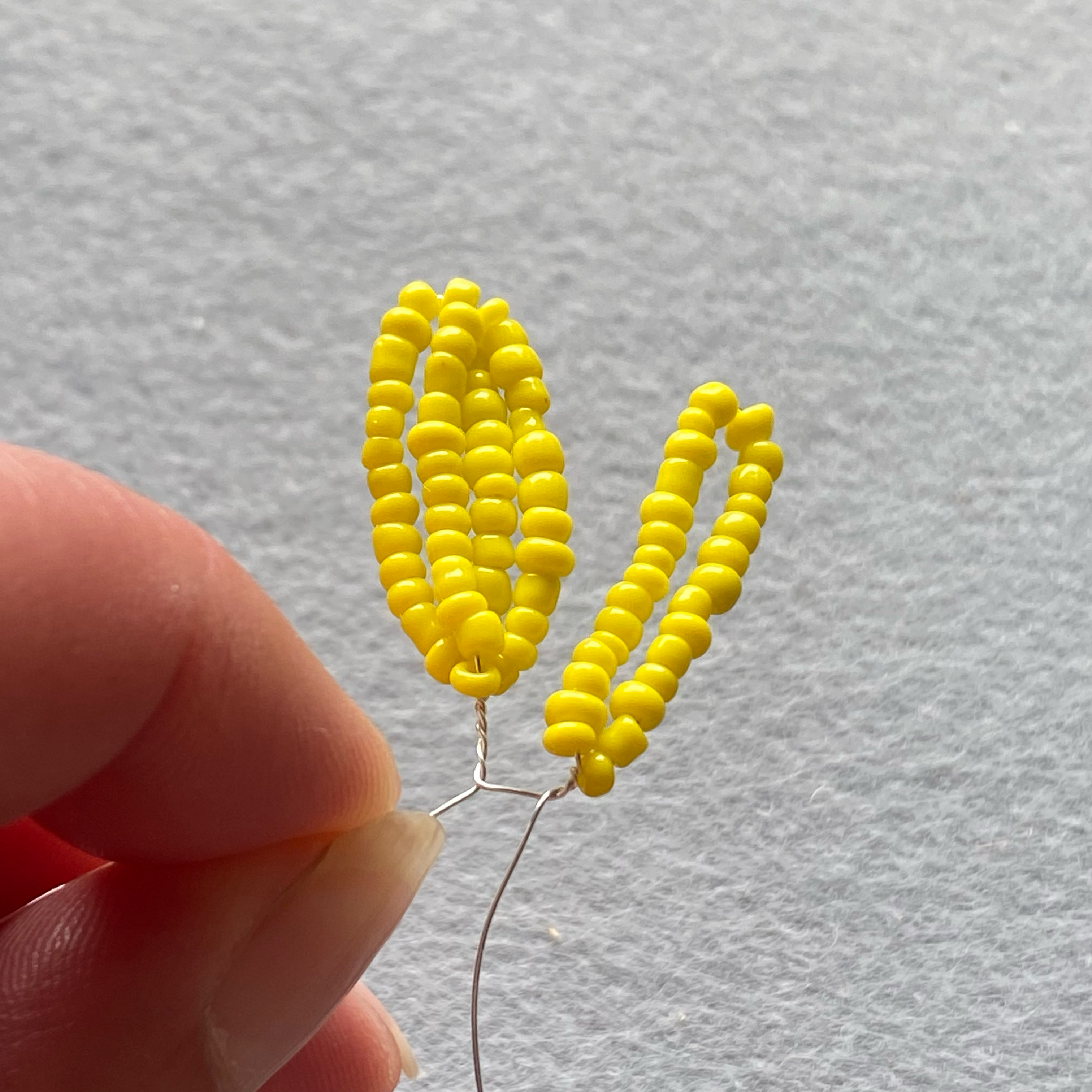 Perleblomster, solsikker, 2 stk