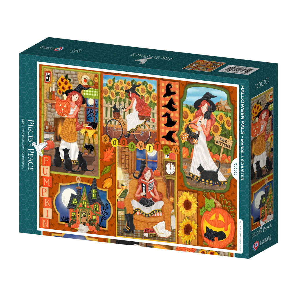 Puslespil,  Halloweendage – 1000 brikker