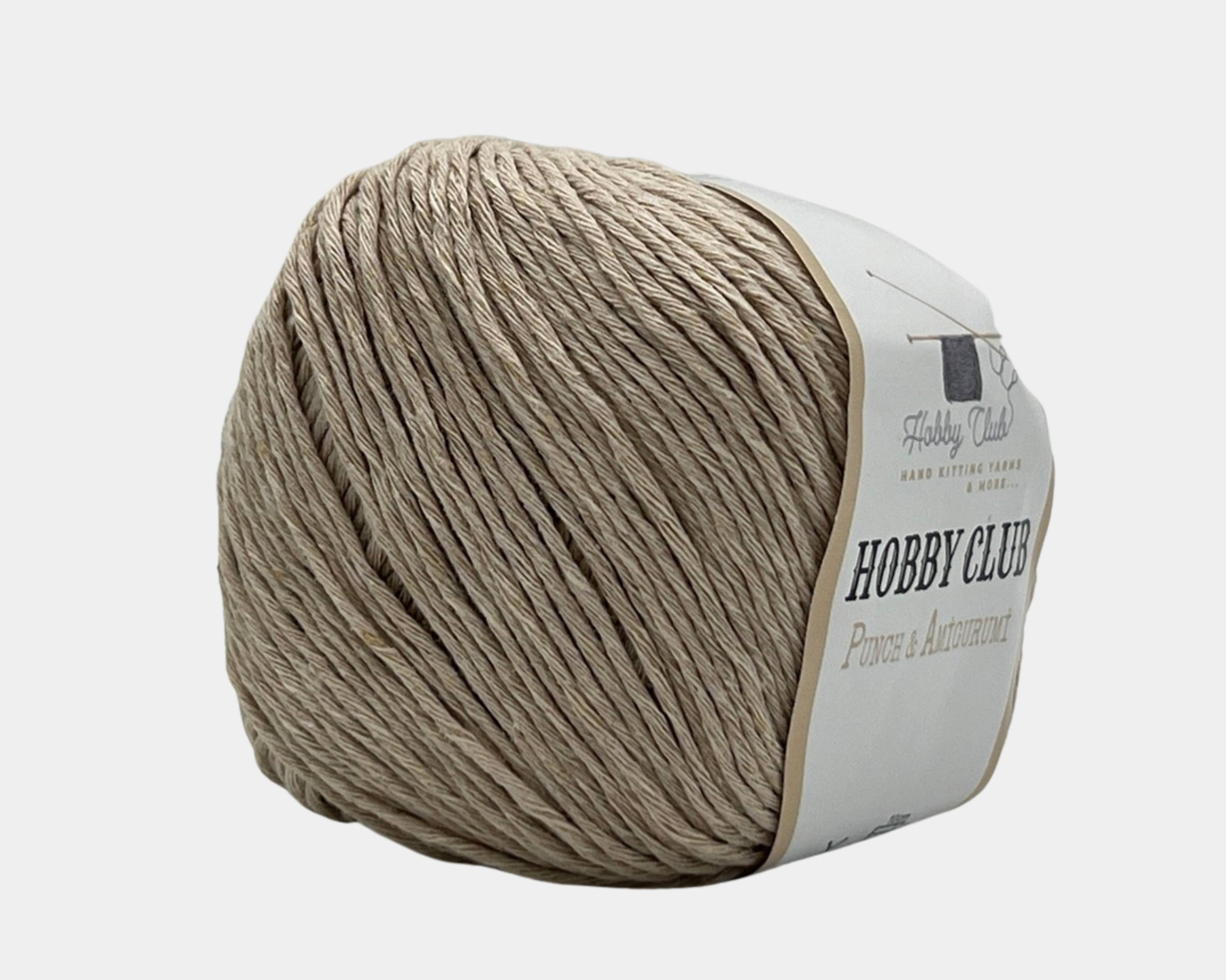 Babyvenligt bomuldsgarn, 50 g, 100 % bomuld