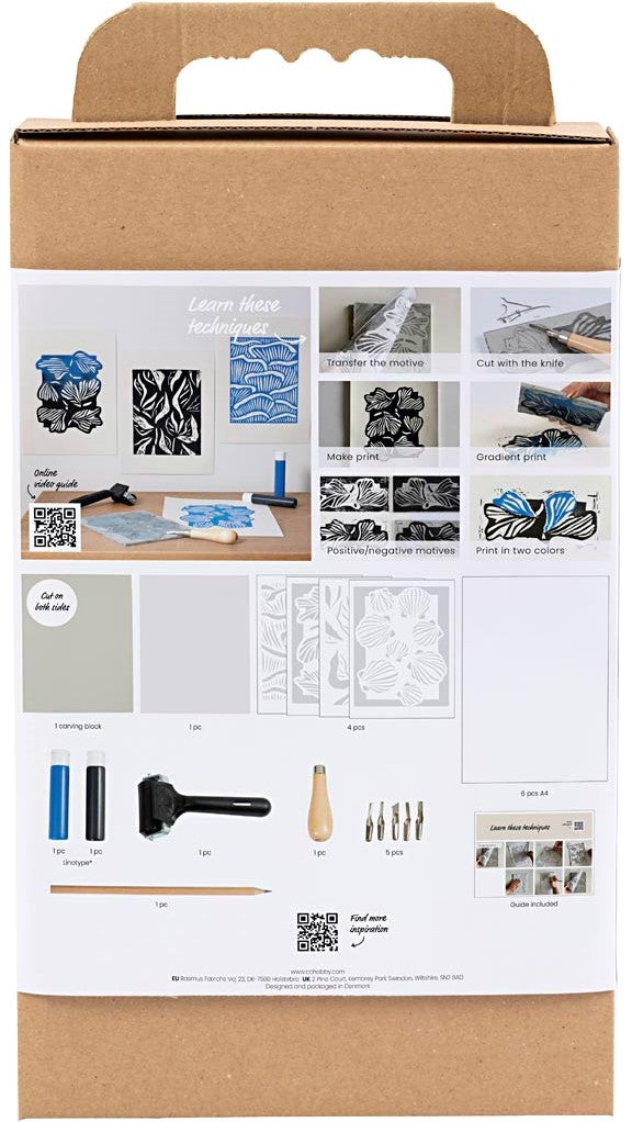 Linoleumstryk, starterkit