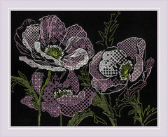 Broderikit, Valmuer i natten