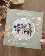 Broderikit – Blomsterrækker