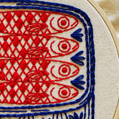 Broderikit – Sardiner