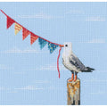 Broderikit – Havmåge med flag