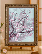 Broderikit, Japansk blomstermotiv