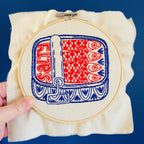 Broderisæt – Sardiner
