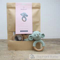 Hæklekit – rangleelefant