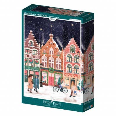 Puslespil, Brugge i december – 1000 brikker