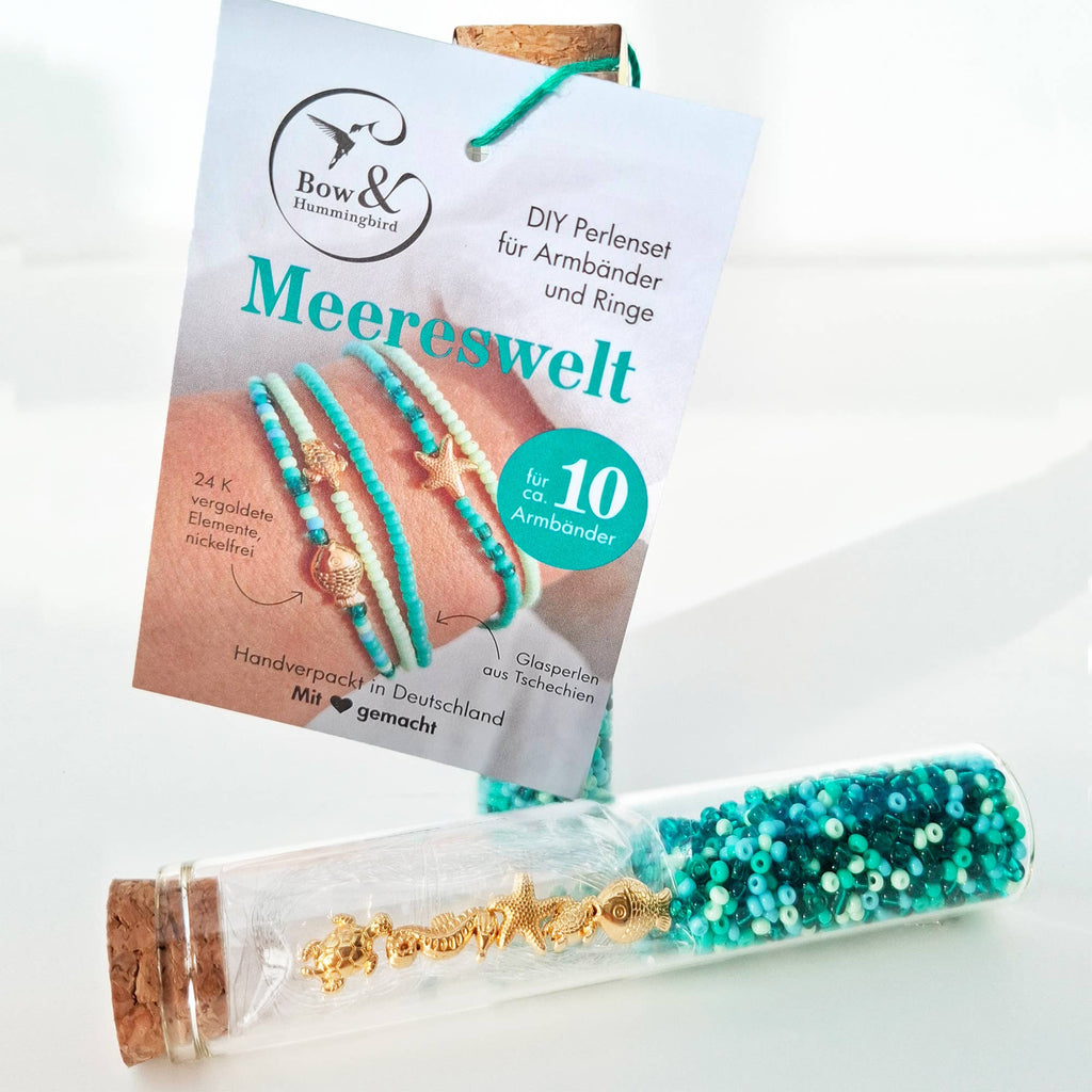 DIY perlesæt til armbånd og ringe - Havverden