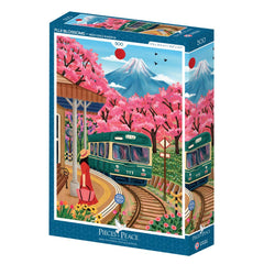 Puslespil, Fuji Blossoms – 500 brikker